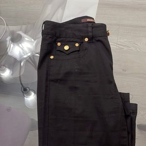 Roberto Cavalli black slacks dress slacks